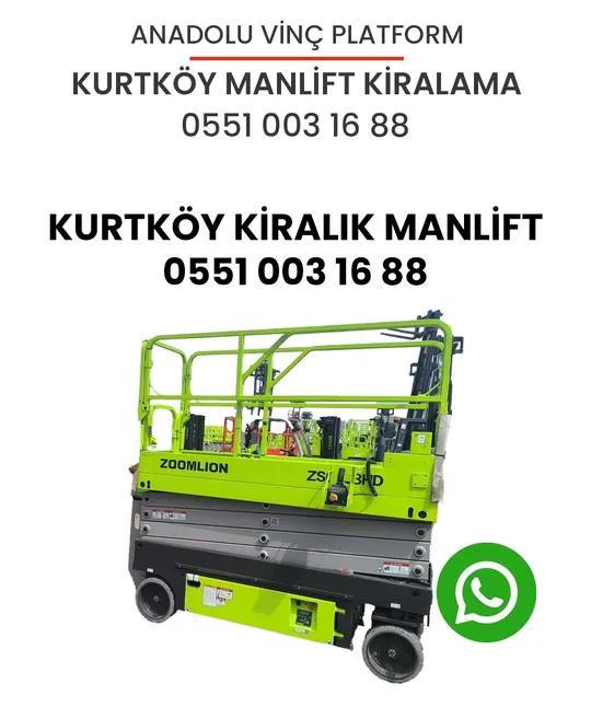 Kurtköy kiralık manlift görseli